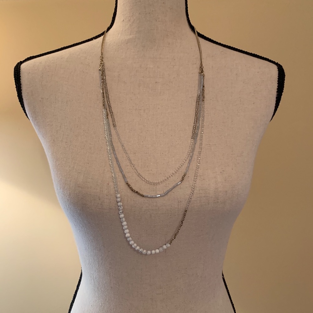 LOFT layered necklace